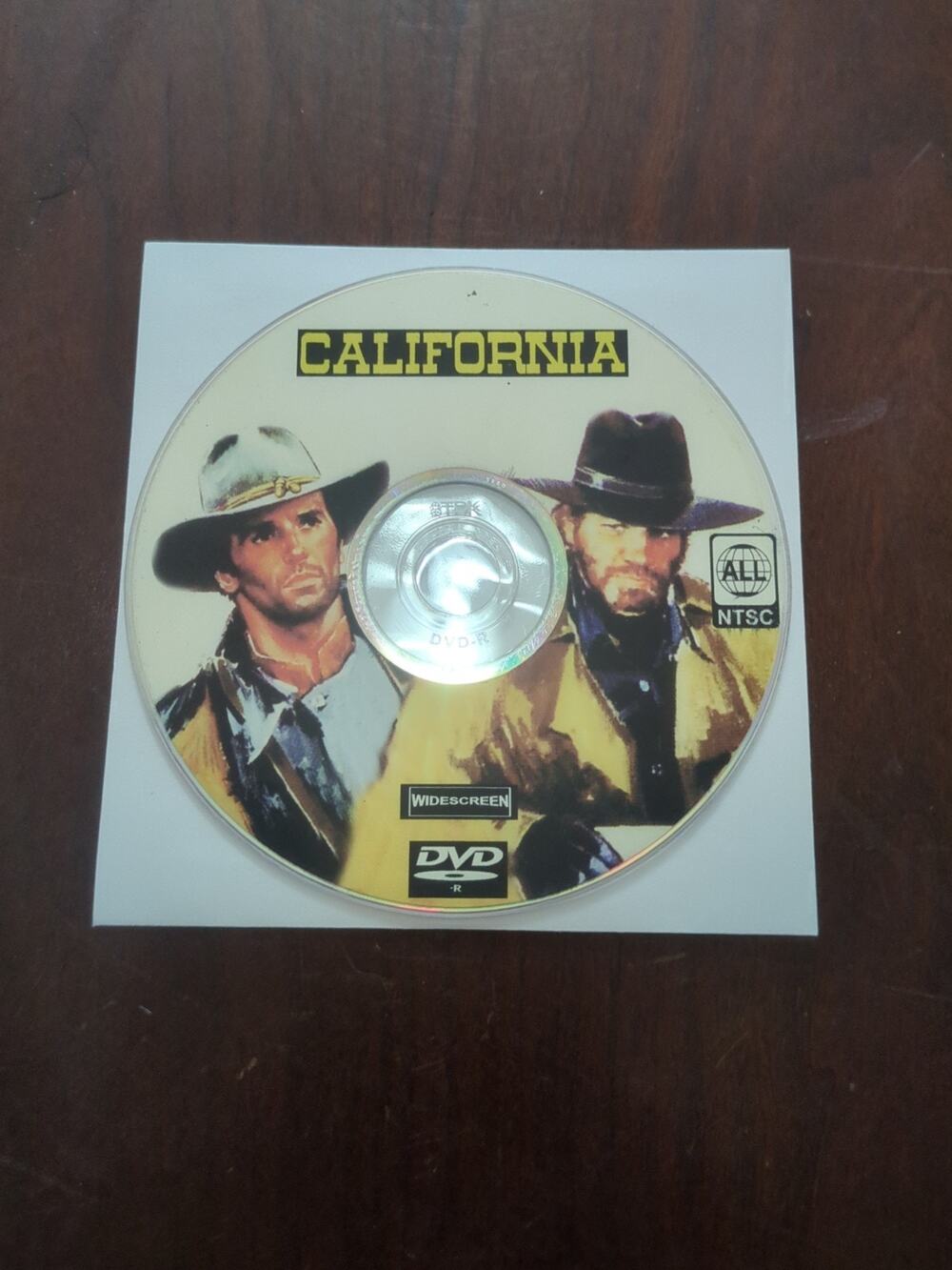 California Classic DVD Michele Lupo Giuliano Gemma disc only